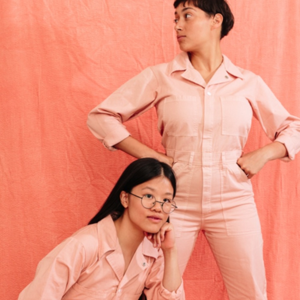 Big Bud Press XS Dusty Rose jumpsuit